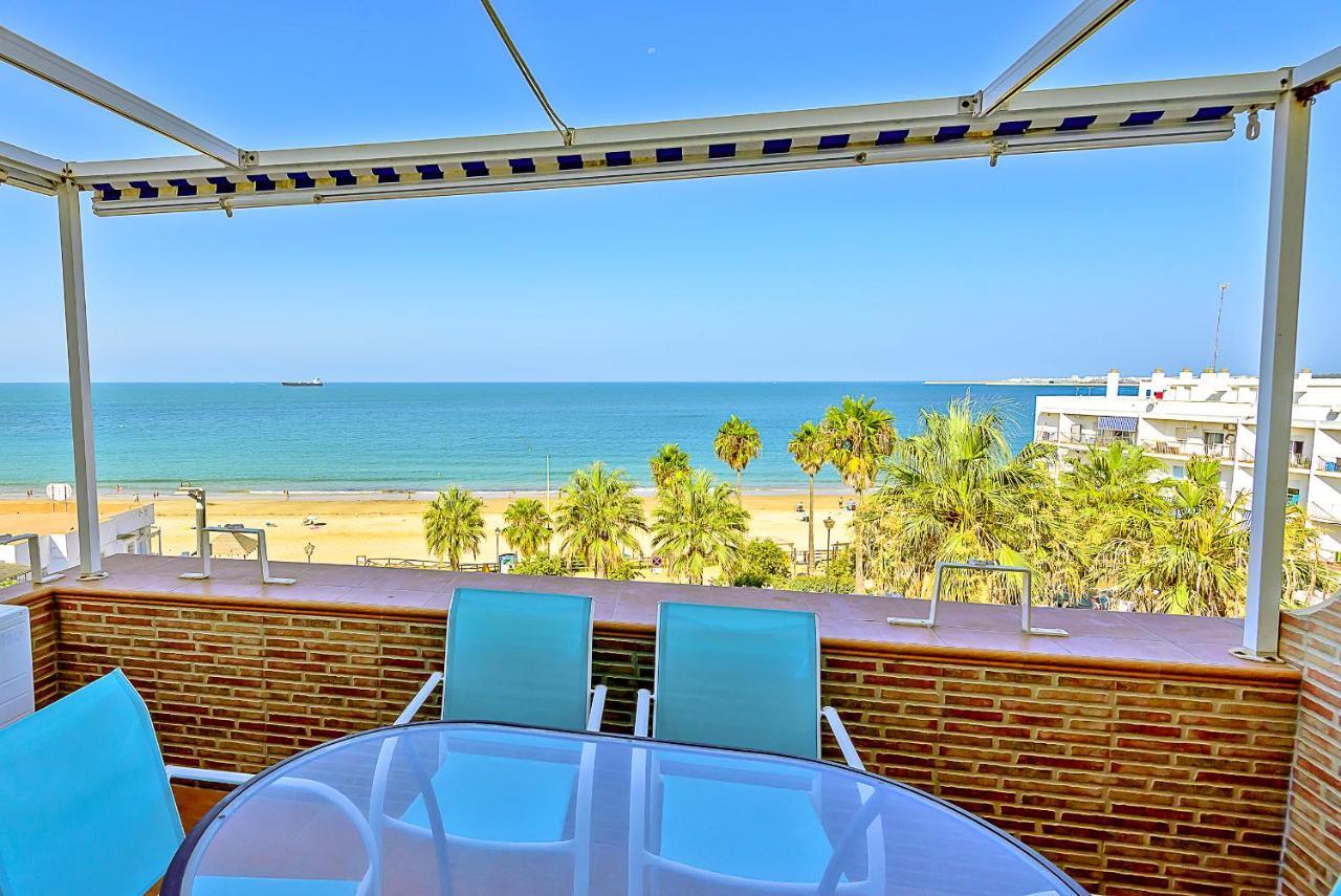 Ocean Sunset Beachfront House With Terraces El Puerto de Santa María Eksteriør billede